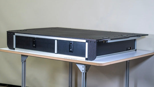 Toyota Land Cruiser 1998-2007 100 Series - Side x Side Drawer Module with Fitted Top Plate - Premium Drawers by Xtreme Canopies