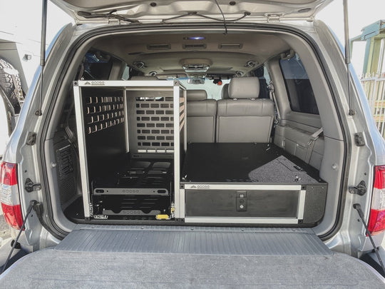 Toyota Land Cruiser 1998-2007 100 Series - Single Drawer Module with Fitted Top Plate - 24-3/16"W x 8"H x 40"D - Premium Drawers by Xtreme Canopies