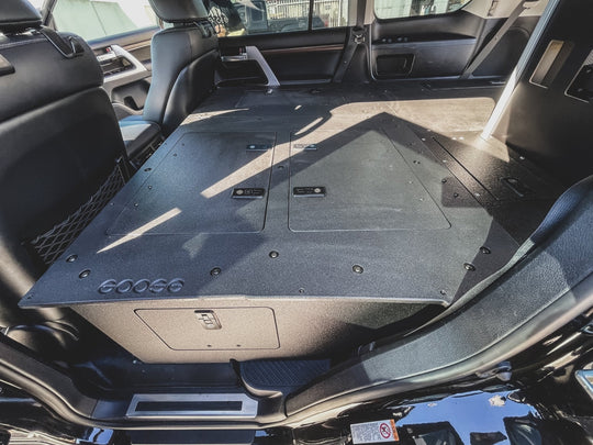 Toyota Land Cruiser 2008-2021 200 Series - Second Row Seat Delete Plate System - Module Height Platform - Premium Seat Delete Plate System by Xtreme Canopies