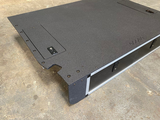 Toyota Land Cruiser 2008-2021 200 Series - Side x Side Drawer Module with Fitted Top Plate - Premium Drawers by Xtreme Canopies