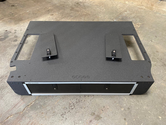 Toyota Land Cruiser 2008-2021 200 Series - Side x Side Drawer Module with Fitted Top Plate - Premium Drawers by Xtreme Canopies