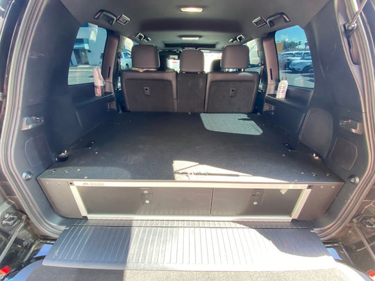 Toyota Land Cruiser 2008-2021 200 Series - Side x Side Drawer Module with Fitted Top Plate - Premium Drawers by Xtreme Canopies