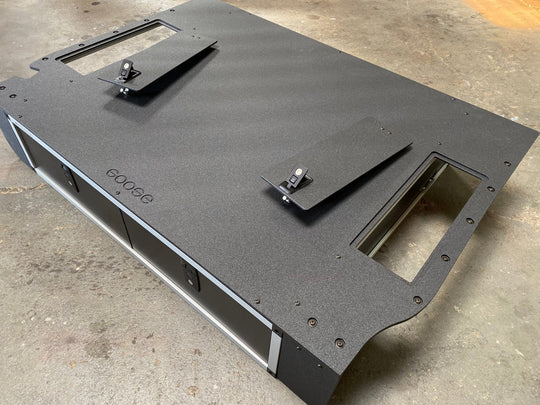 Toyota Land Cruiser 2008-2021 200 Series - Side x Side Drawer Module with Fitted Top Plate - Premium Drawers by Xtreme Canopies