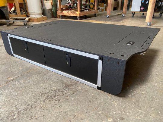 Toyota Land Cruiser 2008-2021 200 Series - Side x Side Drawer Module with Fitted Top Plate - Premium Drawers by Xtreme Canopies