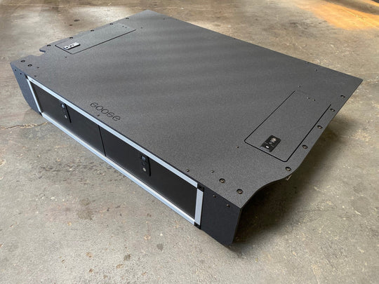 Toyota Land Cruiser 2008-2021 200 Series - Side x Side Drawer Module with Fitted Top Plate - Premium Drawers by Xtreme Canopies