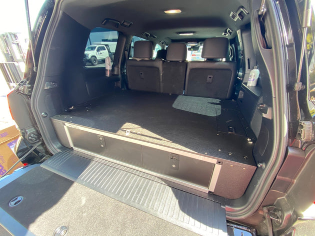 Toyota Land Cruiser 2008-2021 200 Series - Side x Side Drawer Module with Fitted Top Plate - Premium Drawers by Xtreme Canopies