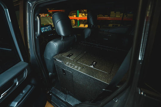 Toyota - Land Cruiser - 2024-Present - LC250 - Explore Series - Seat Delete Plate System - Second Row - Module Based - Premium Seat Delete Plate System by Xtreme Canopies