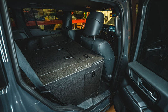 Toyota - Land Cruiser - 2024-Present - LC250 - Explore Series - Seat Delete Plate System - Second Row - Module Based - Premium Seat Delete Plate System by Xtreme Canopies