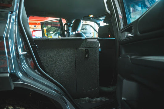 Toyota - Land Cruiser - 2024-Present - LC250 - Explore Series - Seat Delete Plate System - Second Row - Module Based - Premium Seat Delete Plate System by Xtreme Canopies