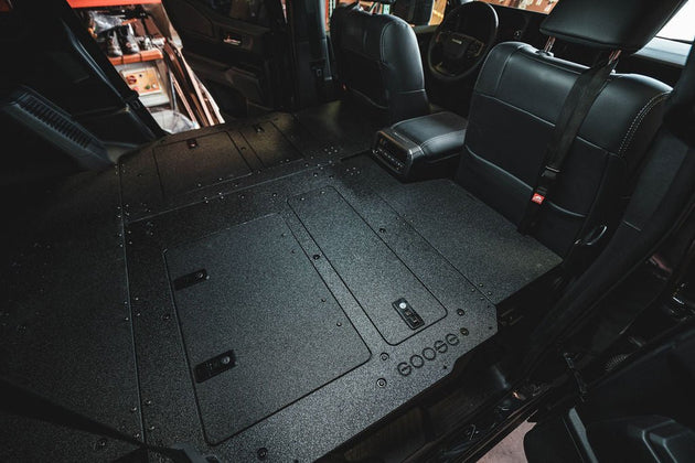 Toyota - Land Cruiser - 2024-Present - LC250 - Explore Series - Seat Delete Plate System - Second Row - Plate Based - Premium Seat Delete Plate System by Xtreme Canopies