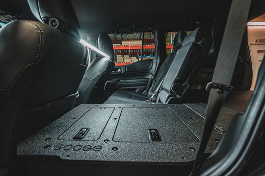 Toyota - Land Cruiser - 2024-Present - LC250 - Explore Series - Seat Delete Plate System - Second Row - Plate Based - Premium Seat Delete Plate System by Xtreme Canopies