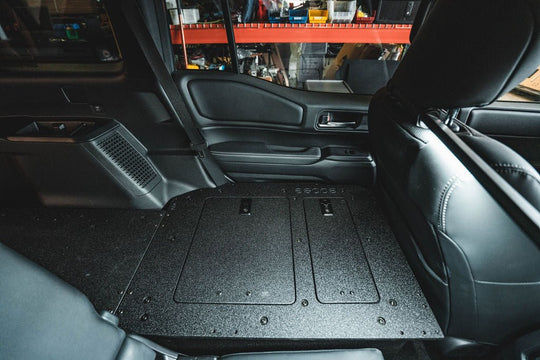 Toyota - Land Cruiser - 2024-Present - LC250 - Explore Series - Seat Delete Plate System - Second Row - Plate Based - Premium Seat Delete Plate System by Xtreme Canopies