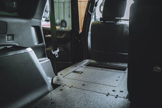 Toyota - Land Cruiser - 2024-Present - LC250 - Explore Series - Seat Delete Plate System - Second Row - Plate Based - Premium Seat Delete Plate System by Xtreme Canopies