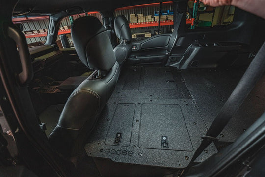 Toyota - Land Cruiser - 2024-Present - LC250 - Explore Series - Seat Delete Plate System - Second Row - Plate Based - Premium Seat Delete Plate System by Xtreme Canopies