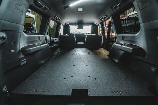 Toyota - Land Cruiser - 2024-Present - LC250 - Explore Series - Seat Delete Plate System - Second Row - Plate Based - Premium Seat Delete Plate System by Xtreme Canopies