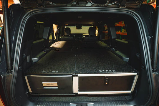 TOYOTA - LAND CRUISER - 2024-PRESENT - LC250 - EXPLORE SERIES - STEALTH SLEEP & CHEF PACKAGE - Premium Packages by Xtreme Canopies