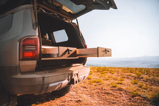 TOYOTA - LAND CRUISER - 2024-PRESENT - LC250 - EXPLORE SERIES - STEALTH SLEEP & STORAGE PACKAGE - Premium Packages by Xtreme Canopies