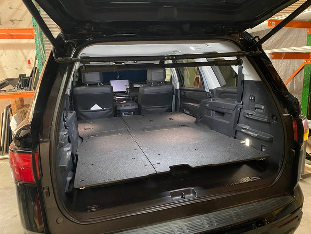 Toyota - Sequoia - 2023-Present - 3rd Gen - Explore Series - Seat Delete Plate System - Stealth Sleep Package - Premium Packages by Xtreme Canopies