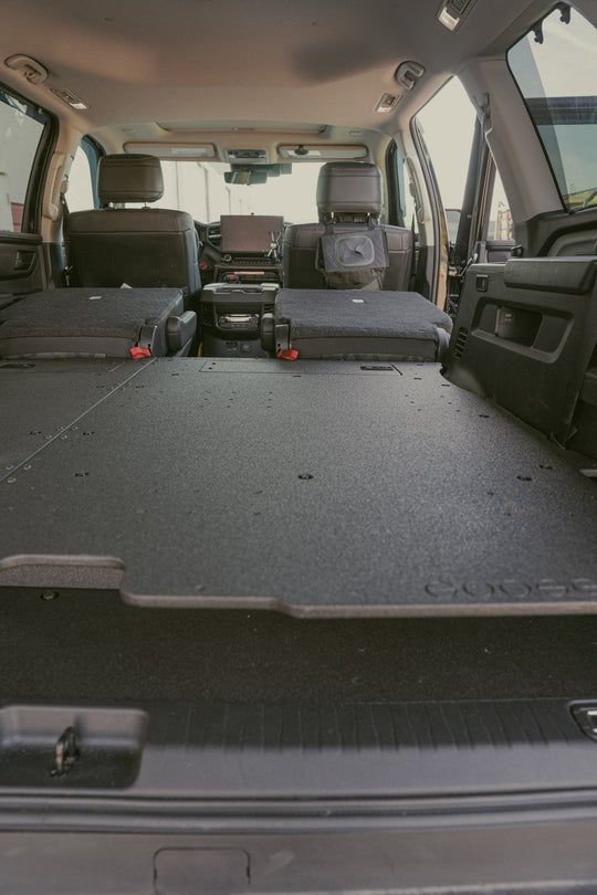 Toyota - Sequoia - 2023-Present - 3rd Gen - Explore Series - Seat Delete Plate System - Third Row - 100% Delete Package - Premium Plate Systems by Xtreme Canopies