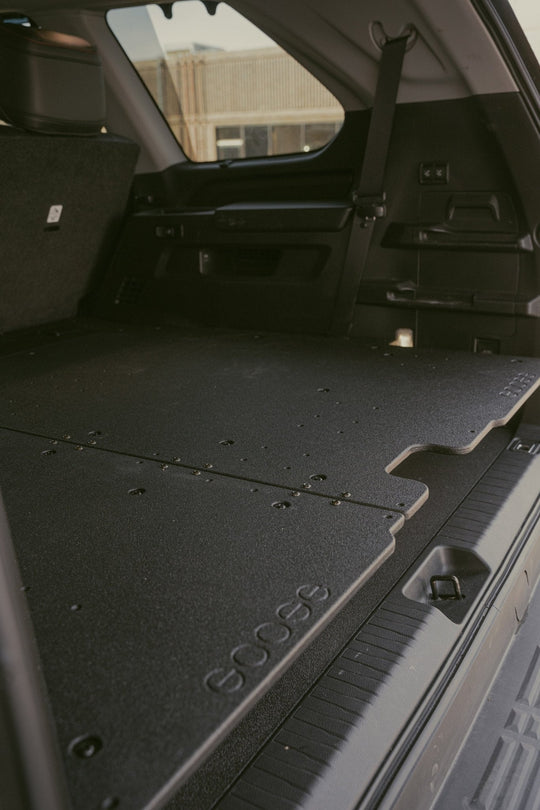 Toyota - Sequoia - 2023-Present - 3rd Gen - Explore Series - Seat Delete Plate System - Third Row - 100% Delete Package - Premium Plate Systems by Xtreme Canopies