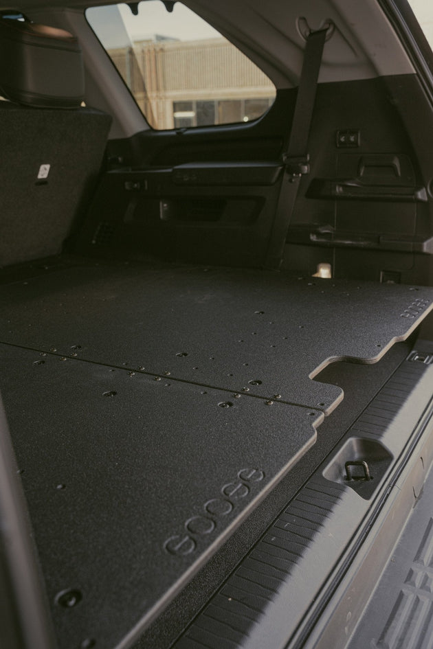 Toyota - Sequoia - 2023-Present - 3rd Gen - Explore Series - Seat Delete Plate System - Third Row - 100% Delete Package - Premium Plate Systems by Xtreme Canopies