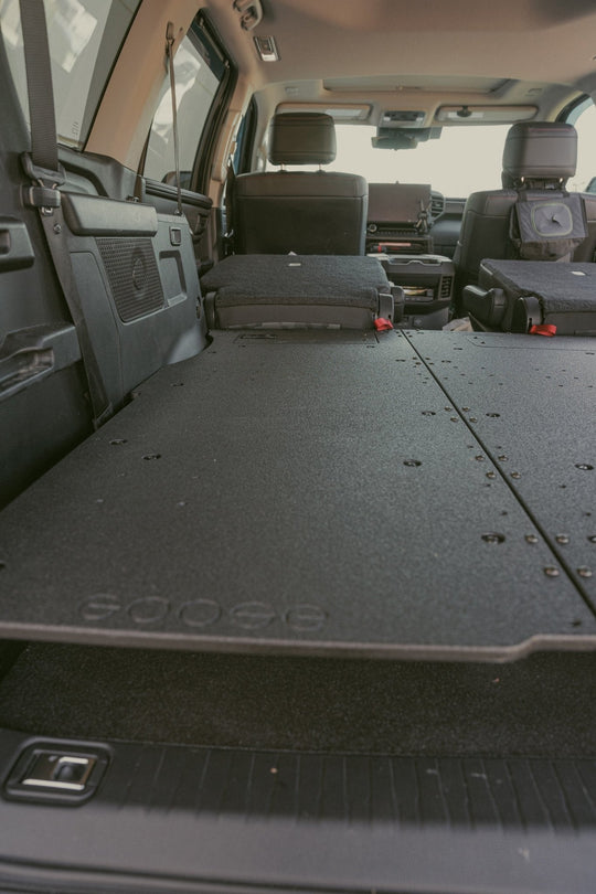 Toyota - Sequoia - 2023-Present - 3rd Gen - Explore Series - Seat Delete Plate System - Third Row - 100% Delete Package - Premium Plate Systems by Xtreme Canopies