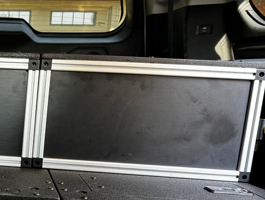 Toyota - Sequoia - 2023-Present - 3rd Gen - Explore Series - Single Drawer - 19-3/16" Width x 38" Deep x 10" High - Drawer Module with Short Drawer 20" and Storage Space Behind Drawer - Premium Drawers by Xtreme Canopies
