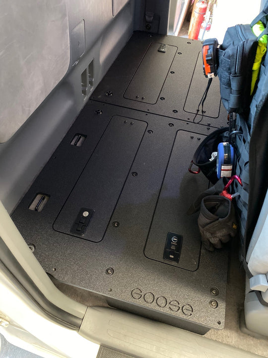 Toyota Tacoma 2005-2015 2nd Gen. Access Cab - Second Row Seat Delete Plate System - Premium Seat Delete Plate System by Xtreme Canopies