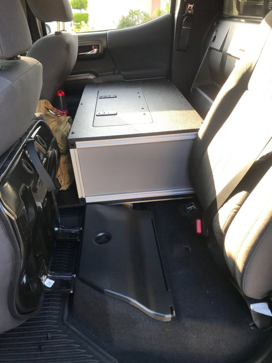 Toyota Tacoma 2005-2023 2nd and 3rd Gen. Double Cab - Second Row Single Drawer Module - 60% Passenger Side - Premium Drawers by Xtreme Canopies