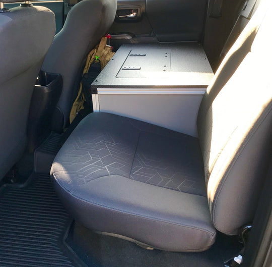 Toyota Tacoma 2005-2023 2nd and 3rd Gen. Double Cab - Second Row Single Drawer Module - 60% Passenger Side - Premium Drawers by Xtreme Canopies