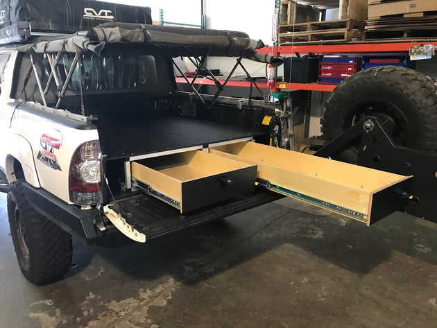 Toyota Tacoma 2005-2023 2nd and 3rd Gen. - Truck Bed Single Drawer Module - Premium Drawers by Xtreme Canopies