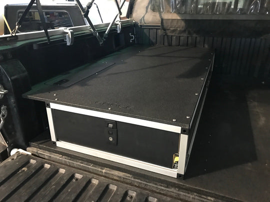 Toyota Tacoma 2005-2023 2nd and 3rd Gen. - Truck Bed Single Drawer Module - Top Plates - Premium Goose Gear Plate by Xtreme Canopies