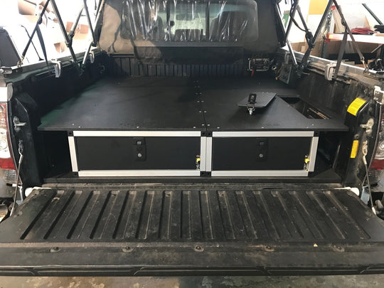 Toyota Tacoma 2005-2023 2nd and 3rd Gen. - Truck Bed Single Drawer Module - Top Plates - Premium Goose Gear Plate by Xtreme Canopies