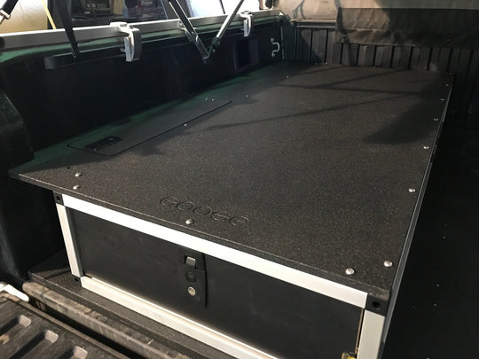 Toyota Tacoma 2005-2023 2nd and 3rd Gen. - Truck Bed Single Drawer Module - Top Plates - Premium Goose Gear Plate by Xtreme Canopies
