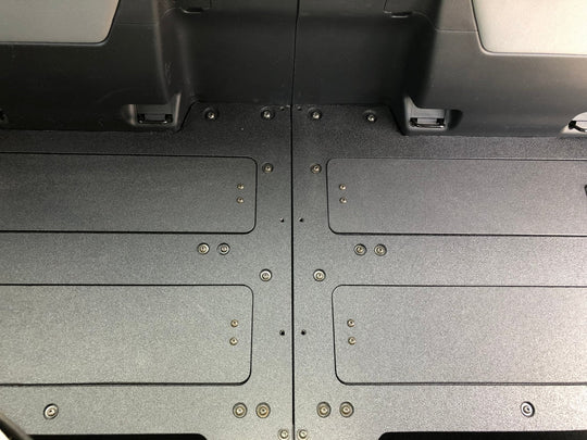 Toyota Tacoma 2016-2023 3rd Gen. Access Cab with Factory Seats - Second Row Seat Delete Plate System - Premium Seat Delete Plate System by Xtreme Canopies