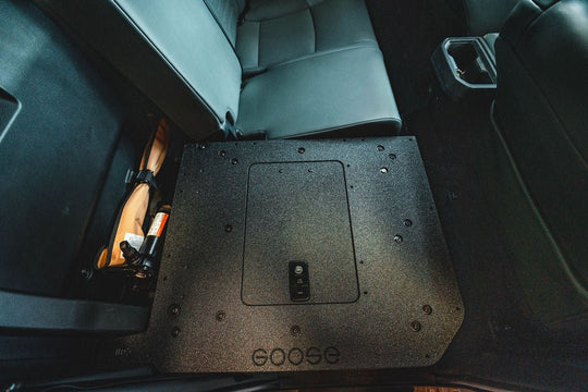 Toyota Tacoma - 2024-Present - 4th Gen - Hybrid - Double Cab - Explore Series - Seat Delete Plate System - Second Row - Premium Seat Delete Plate System by Xtreme Canopies