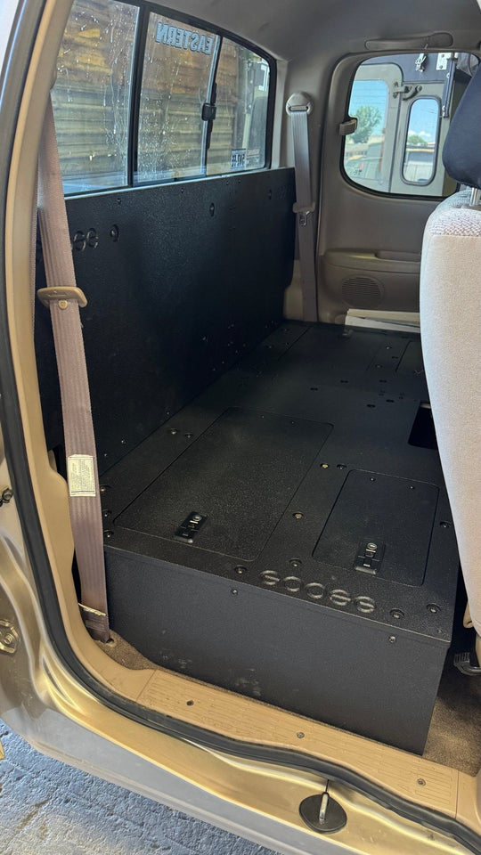 Toyota - Tundra - 2000-2006 - 1st Gen - Access Cab - Explore Series - Seat Delete Plate System - Second Row - 100% - Premium Truck Accessory by Xtreme Canopies