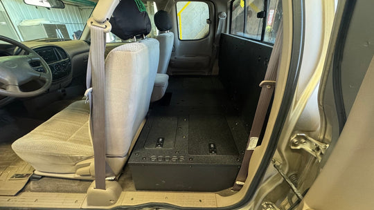 Toyota - Tundra - 2000-2006 - 1st Gen - Access Cab - Explore Series - Seat Delete Plate System - Second Row - 100% - Premium Truck Accessory by Xtreme Canopies