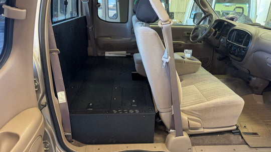 Toyota - Tundra - 2000-2006 - 1st Gen - Access Cab - Explore Series - Seat Delete Plate System - Second Row - 100% - Premium Truck Accessory by Xtreme Canopies