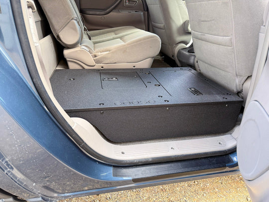 Toyota Tundra - 2000-2006 1st Gen - Double Cab - Second Row Seat Delete Plate System - Premium Seat Delete Plate System by Xtreme Canopies