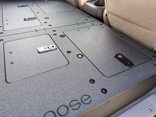 Toyota Tundra - 2000-2006 1st Gen - Double Cab - Second Row Seat Delete Plate System - Premium Seat Delete Plate System by Xtreme Canopies