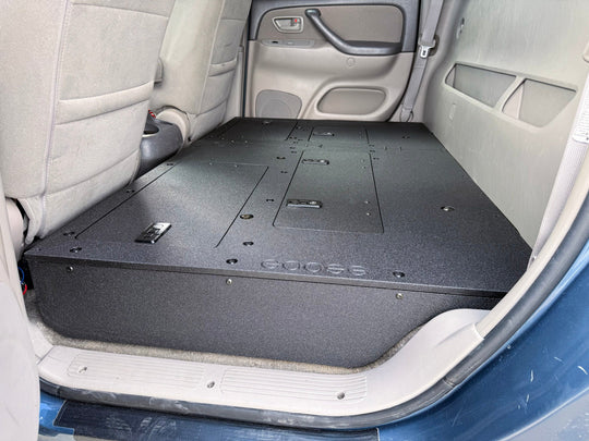 Toyota Tundra - 2000-2006 1st Gen - Double Cab - Second Row Seat Delete Plate System - Premium Seat Delete Plate System by Xtreme Canopies