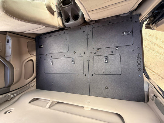 Toyota Tundra - 2000-2006 1st Gen - Double Cab - Second Row Seat Delete Plate System - Premium Seat Delete Plate System by Xtreme Canopies