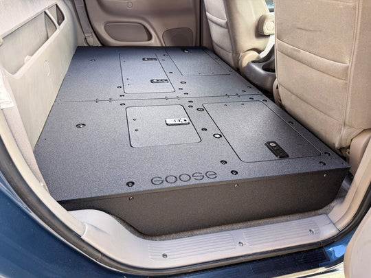 Toyota Tundra - 2000-2006 1st Gen - Double Cab - Second Row Seat Delete Plate System - Premium Seat Delete Plate System by Xtreme Canopies