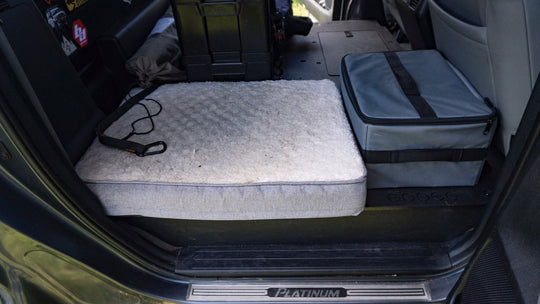 Toyota Tundra 2007-2013 2nd Gen. CrewMax - Second Row Seat Delete Plate System - Premium Seat Delete Plate System by Xtreme Canopies
