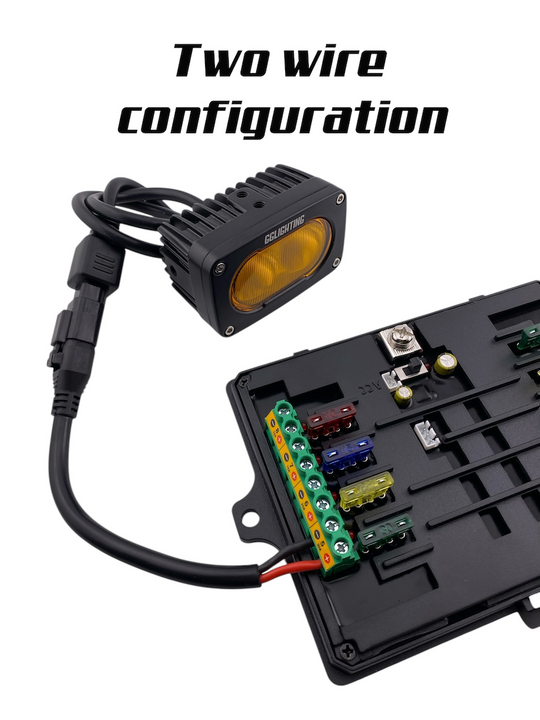 8-Gang Switch Panel With RGB And Remote Control Bluetooth App - Premium Truck Accessory by Xtreme Canopies