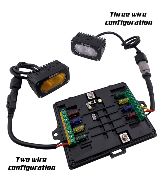 12-Gang Switch Panel With RGB And Remote Control Bluetooth App - Premium Truck Accessory by Xtreme Canopies