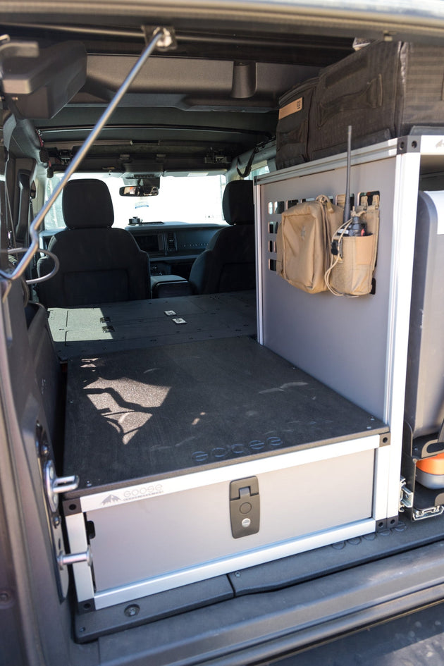 Ultimate Chef and Sleeping Package for Ford Bronco 2021-Present 6th. Gen. 4 Door - Premium Packages by Xtreme Canopies