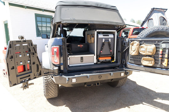 Ultimate Chef and Sleeping Package for Ford Bronco 2021-Present 6th. Gen. 4 Door - Premium Packages by Xtreme Canopies