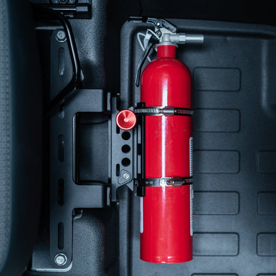INEOS Grenadier: Under-Seat Fire Extinguisher Mount - Premium Truck Accessory by Xtreme Canopies
